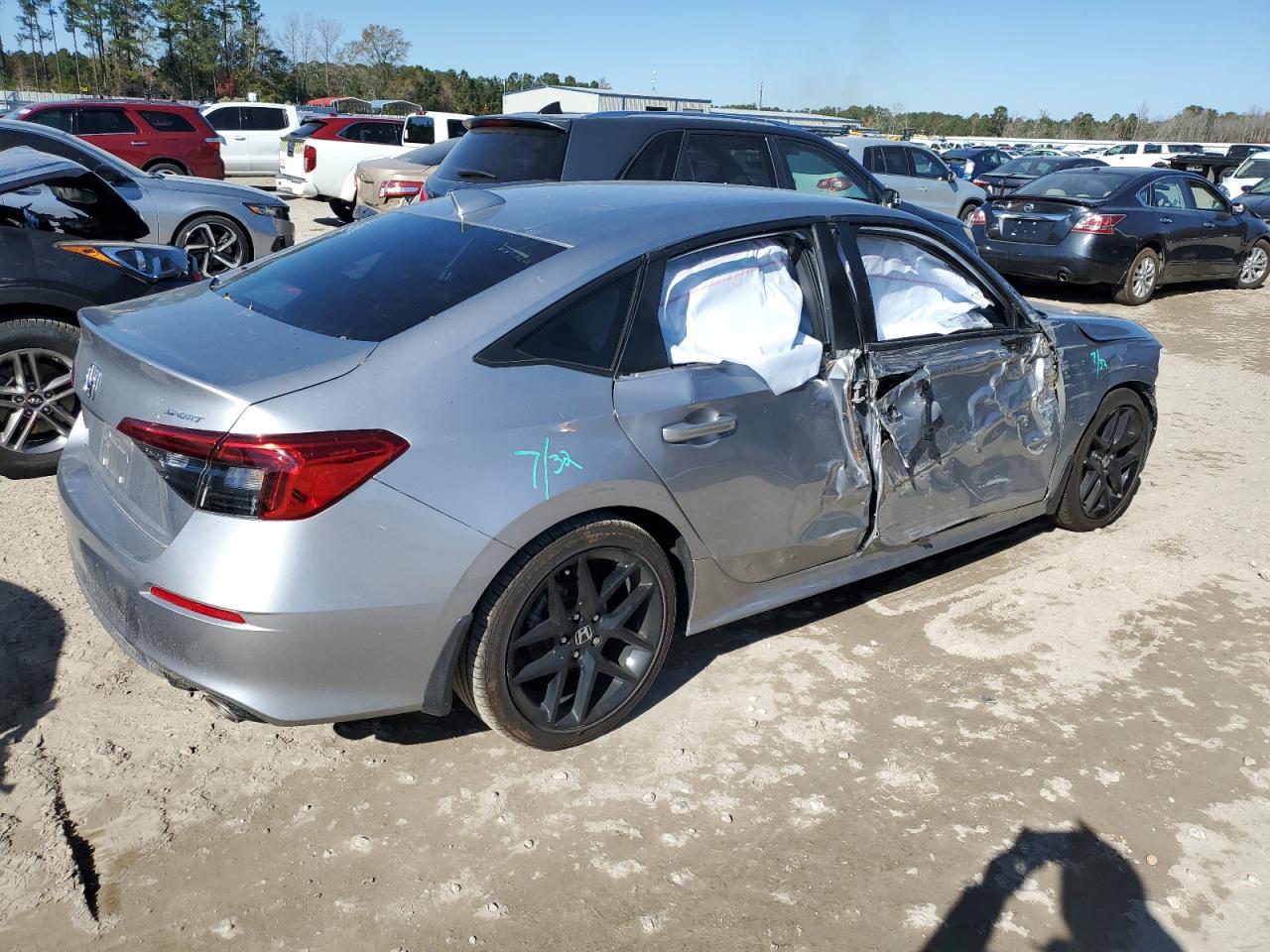2023 HONDA CIVIC SPORT VIN:2HGFE2F56PH517174