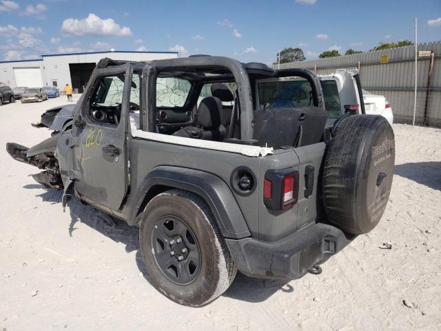 2021 JEEP WRANGLER SPORT VIN: 1C4GJXAG3MW836257