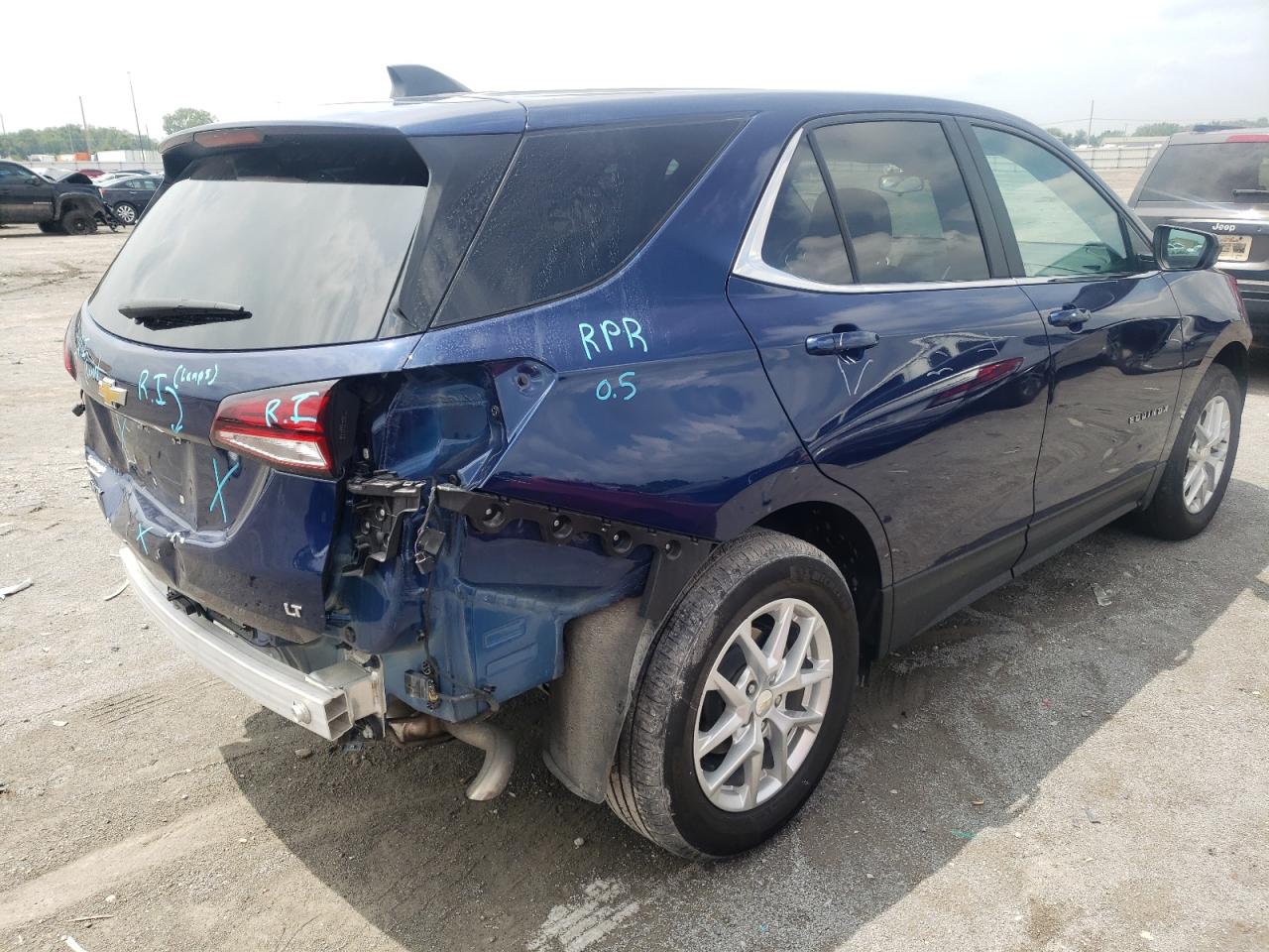 2022 CHEVROLET EQUINOX LT VIN:3GNAXKEV8NL203249