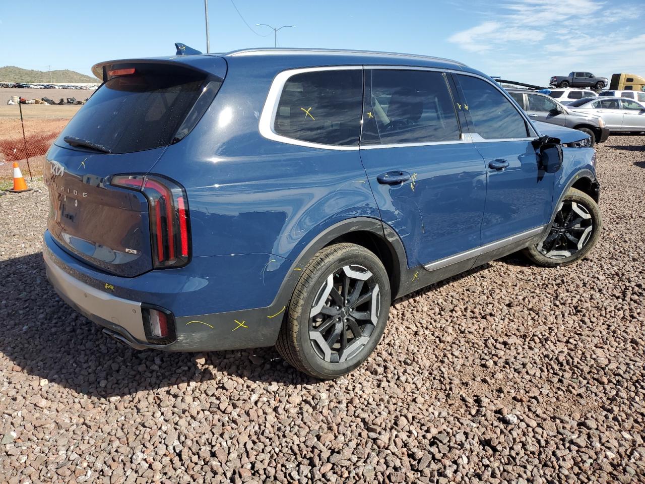 2023 KIA TELLURIDE EX VIN:5XYP3DGC5PG356462