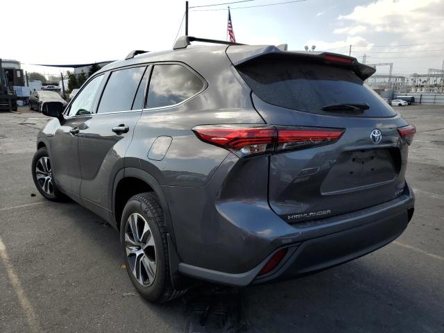 2021 TOYOTA HIGHLANDER XLE VIN: 5TDHZRBH4MS533701