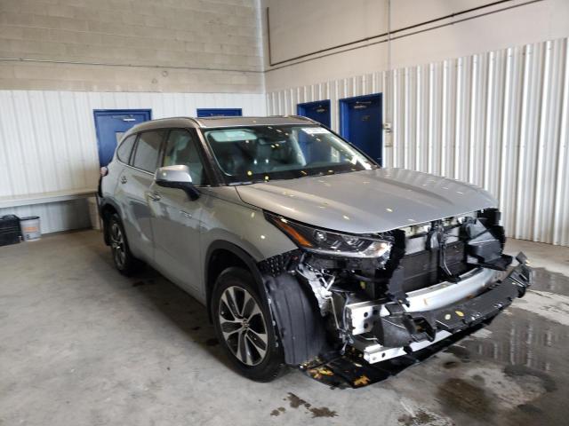 2021 TOYOTA HIGHLANDER HYBRID XLE VIN: 5TDGBRCH2MS039464
