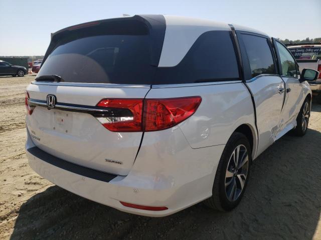 2021 HONDA ODYSSEY TOURING VIN: 5FNRL6H83MB009438