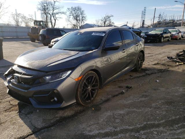 2021 HONDA CIVIC SPORT VIN: SHHFK7H44MU217738