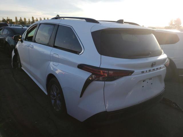 2021 TOYOTA SIENNA LE VIN: 5TDKRKEC9MS006458