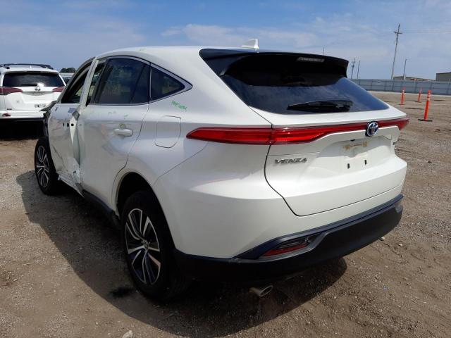 2021 TOYOTA VENZA LE VIN: JTEAAAAH2MJ062832