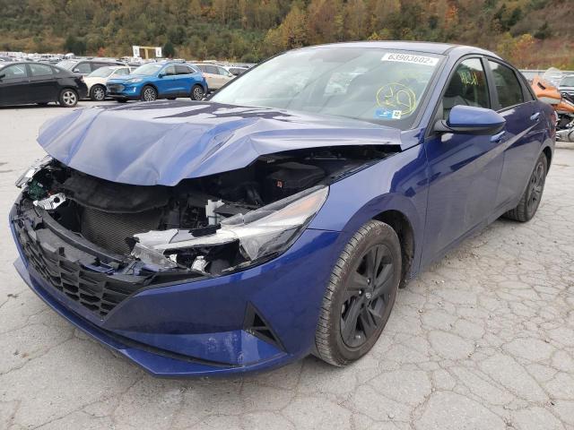 2021 HYUNDAI ELANTRA SEL VIN: 5NPLM4AG8MH001197