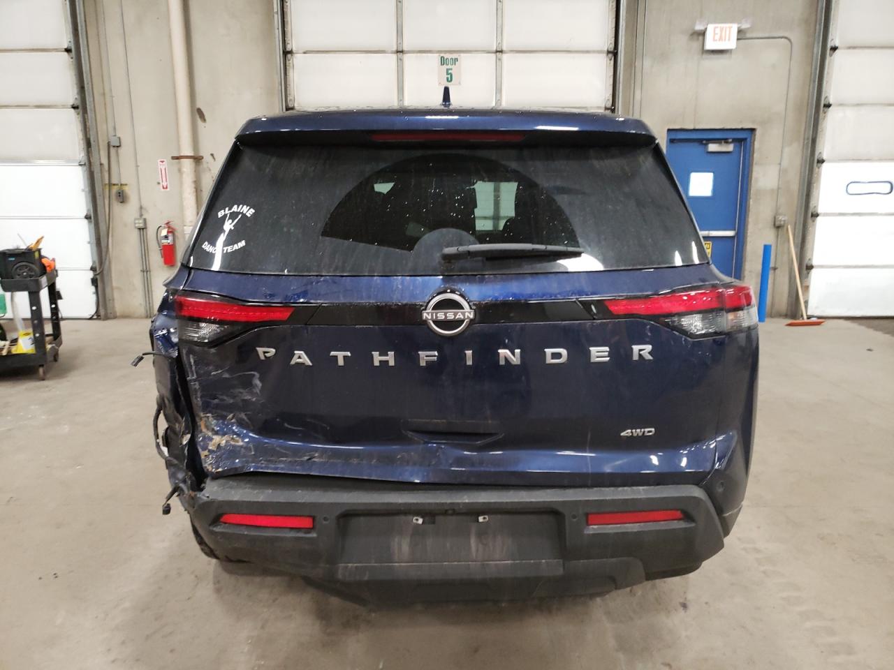 2022 NISSAN PATHFINDER S VIN:5N1DR3AC3NC208683