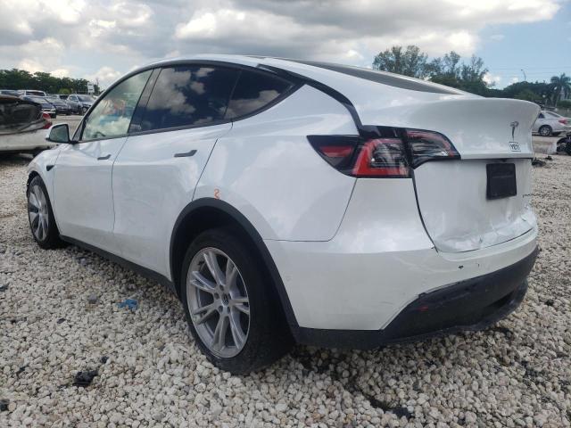 2021 TESLA MODEL Y VIN: 5YJYGAEE2MF186964