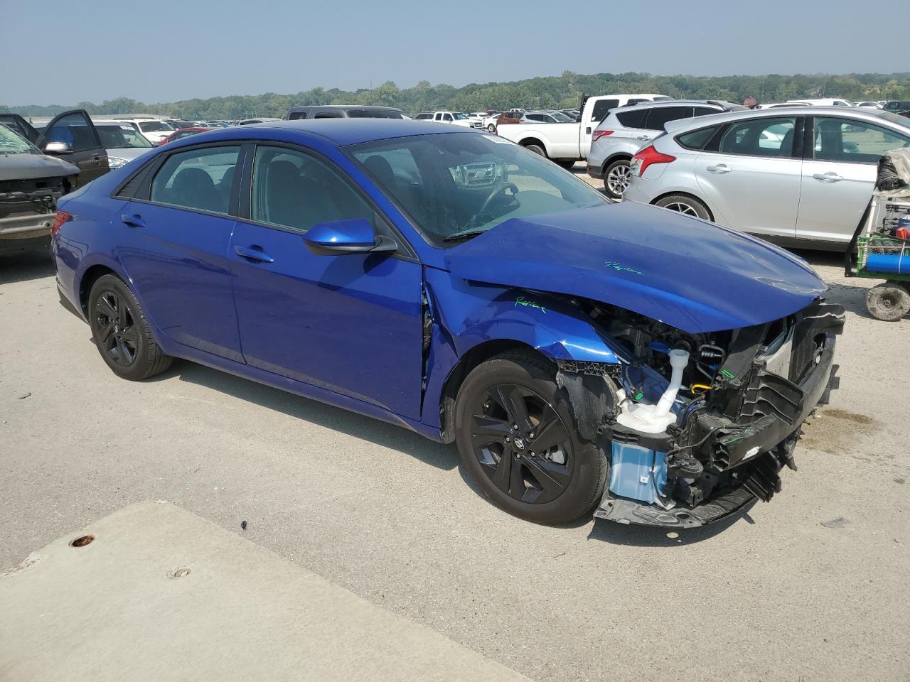 2022 HYUNDAI ELANTRA SEL VIN:5NPLS4AG7NH082054
