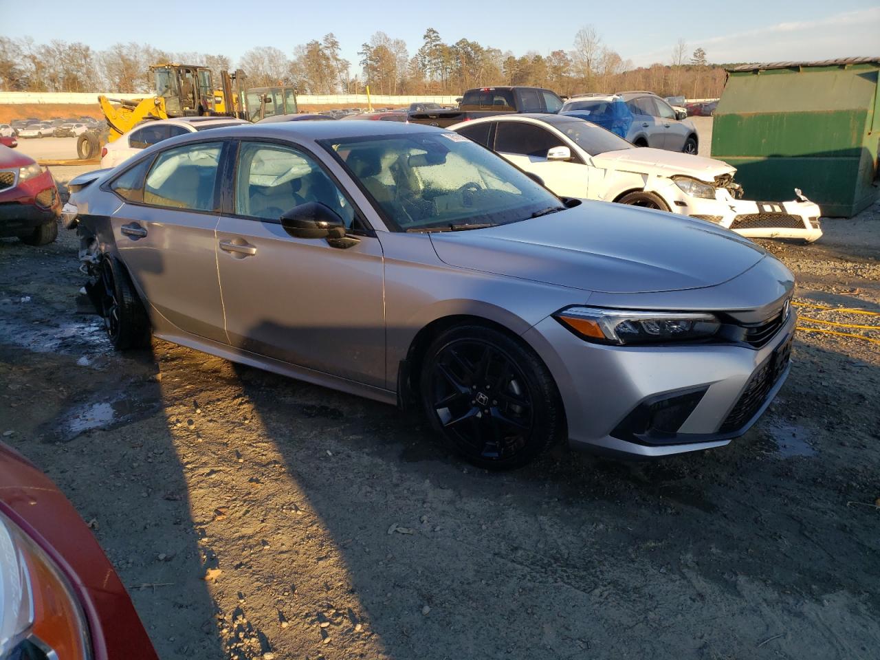 2022 HONDA CIVIC SPORT VIN:2HGFE2F59NH559884