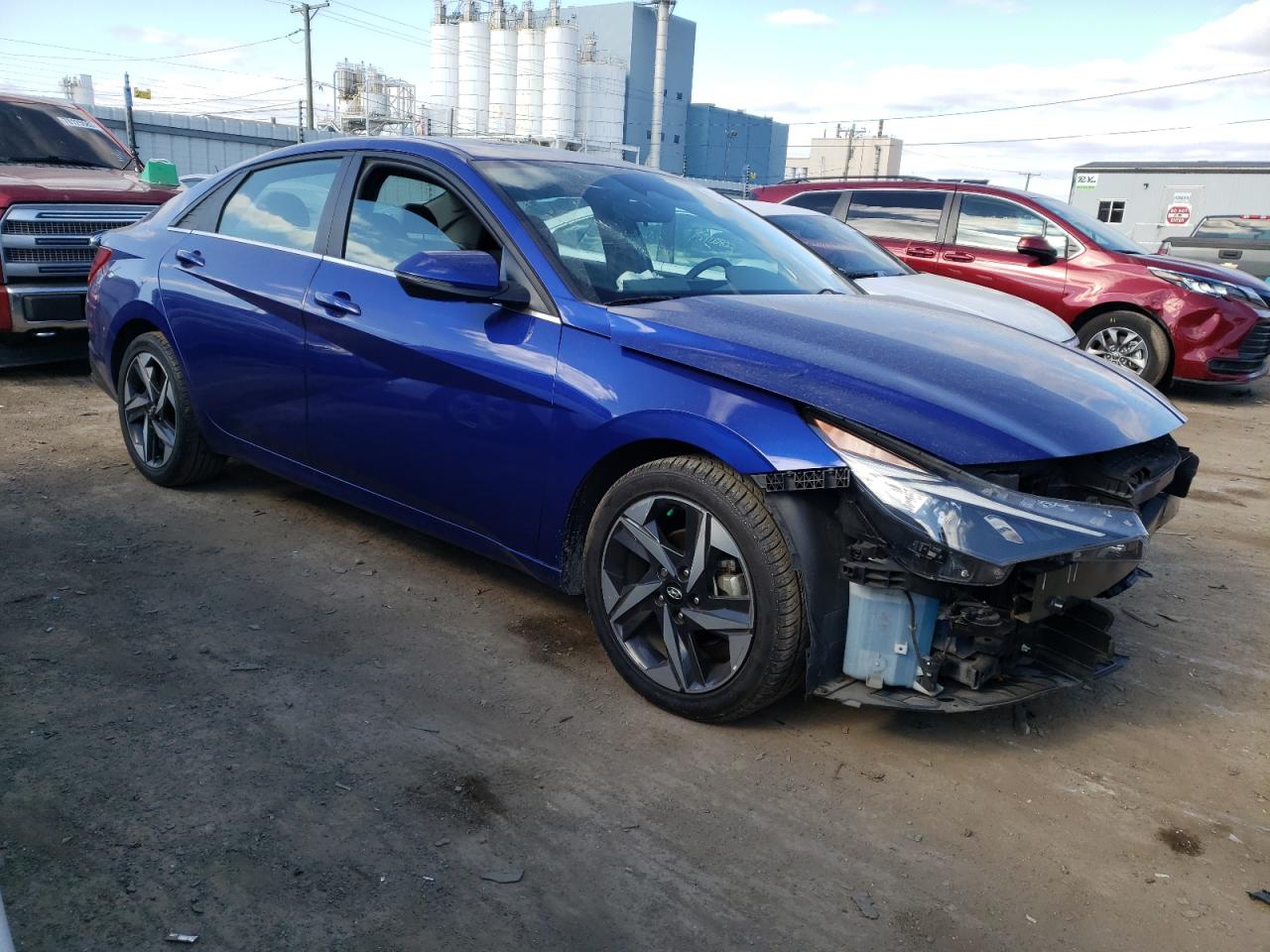 2022 HYUNDAI ELANTRA SEL VIN:KMHLN4AG9NU247045