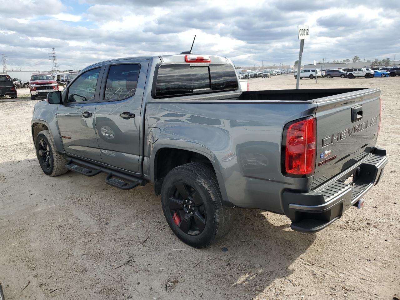 2022 CHEVROLET COLORADO LT VIN:1GCGSCENXN1208872