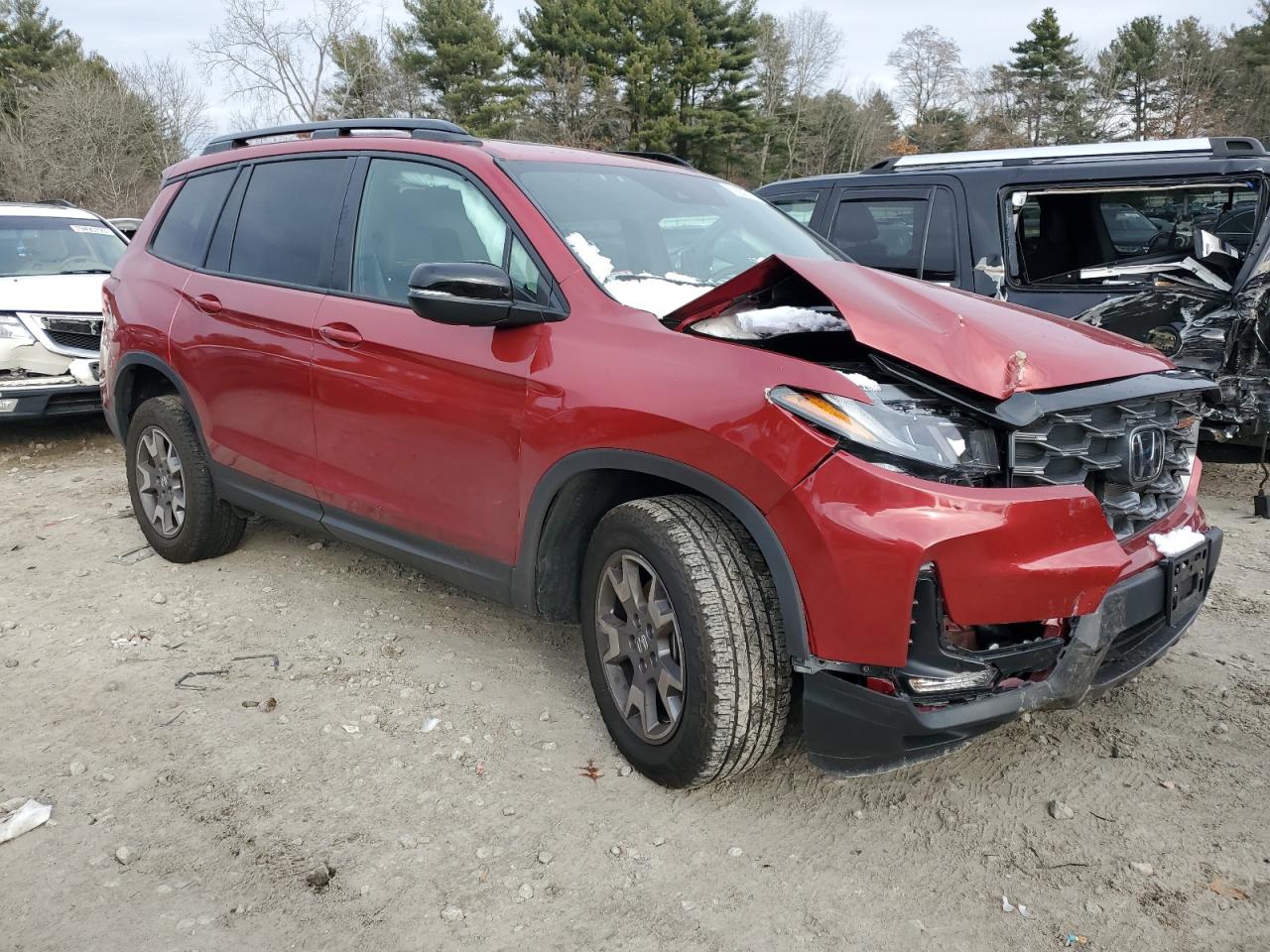 2022 HONDA PASSPORT TRAIL SPORT VIN:5FNYF8H69NB011063