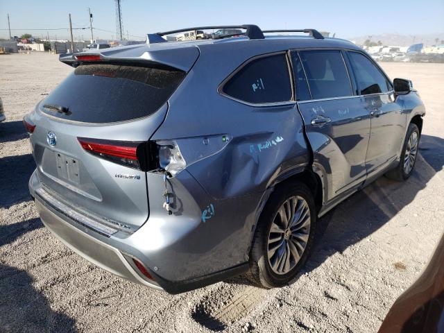 2021 TOYOTA HIGHLANDER HYBRID PLATINUM VIN: 5TDFARAH9MS006611