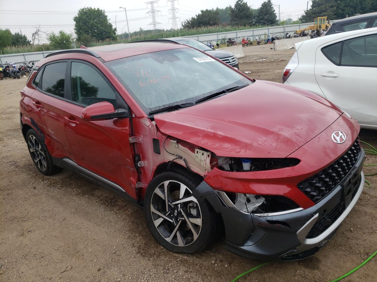 2022 HYUNDAI KONA LIMITED VIN:57820183