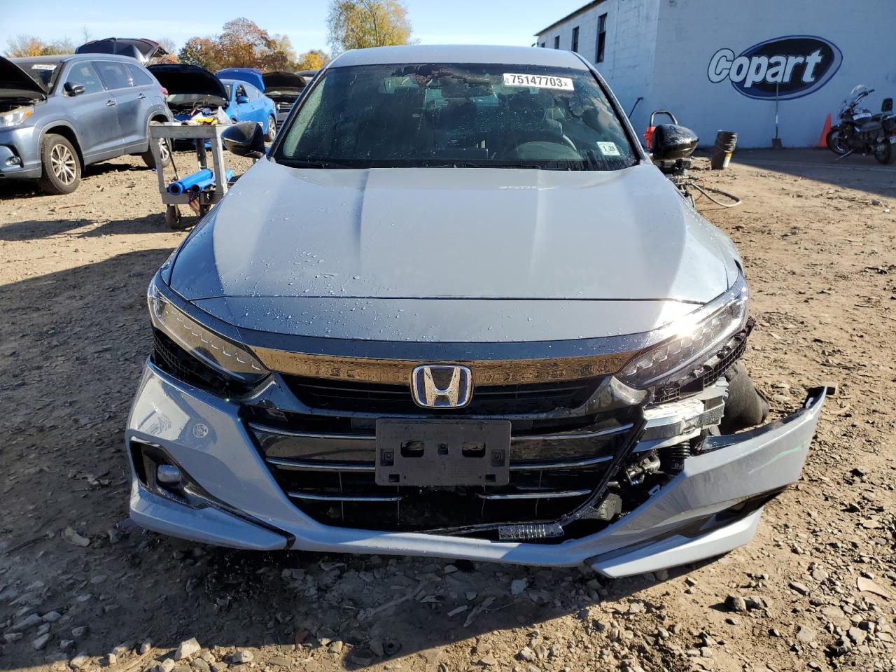2022 HONDA ACCORD HYBRID SPORT VIN:1HGCV3F25NA047455