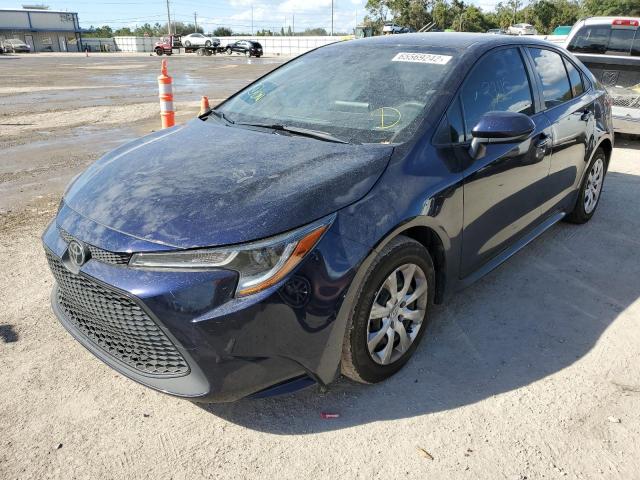 2021 TOYOTA COROLLA LE VIN: JTDEPMAE3MJ158223