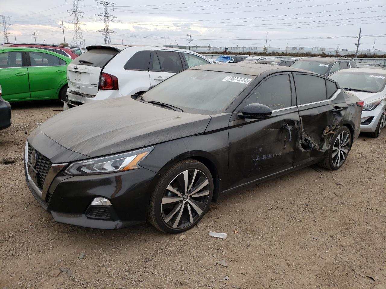 2022 NISSAN ALTIMA SR VIN:1N4AL4CV0NN377678