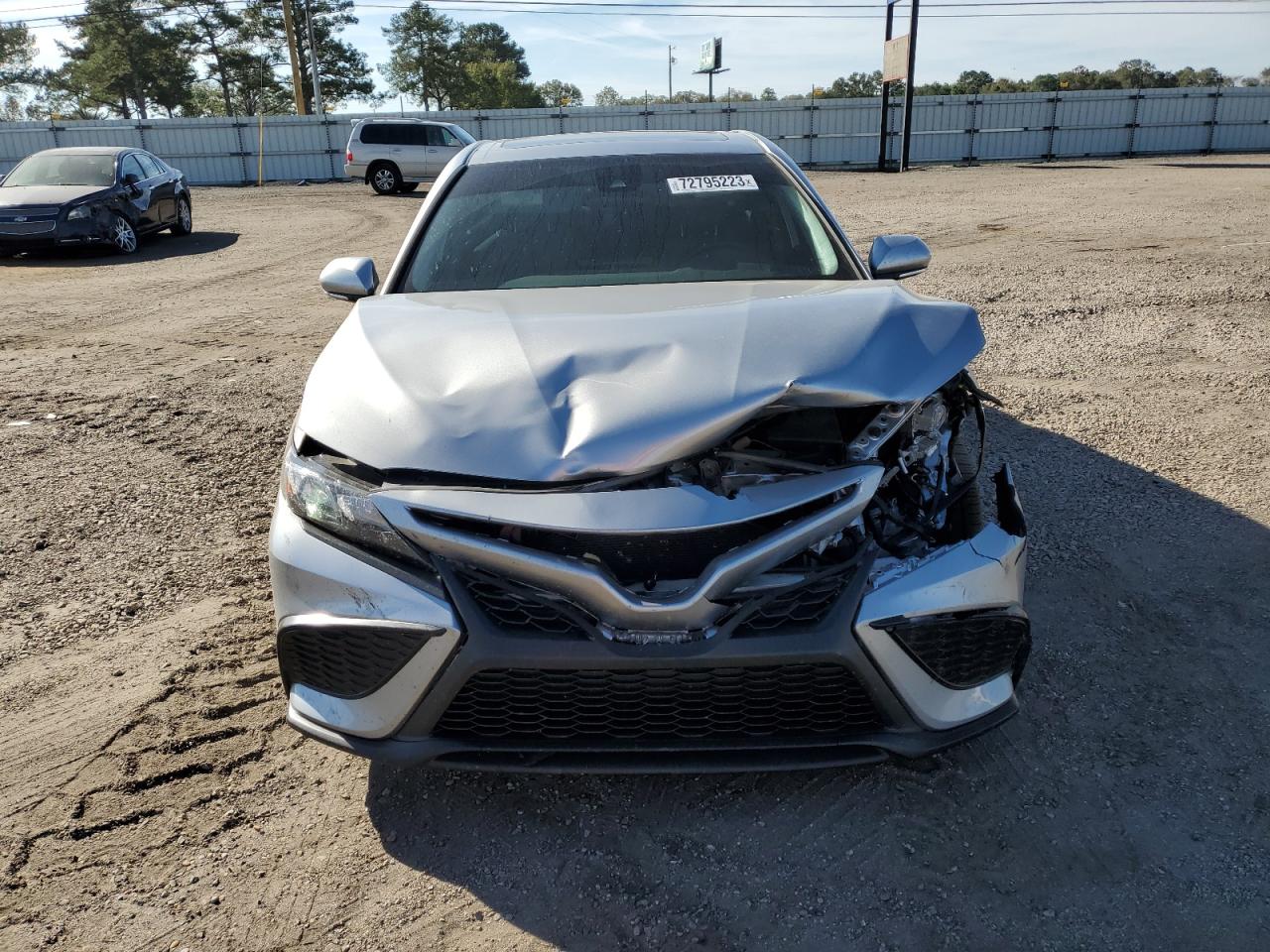 2022 TOYOTA CAMRY NIGHT SHADE VIN:4T1S11AK2NU668857