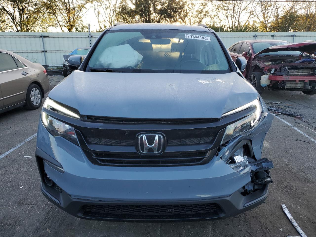 2022 HONDA PILOT SE VIN:5FNYF6H26NB045186