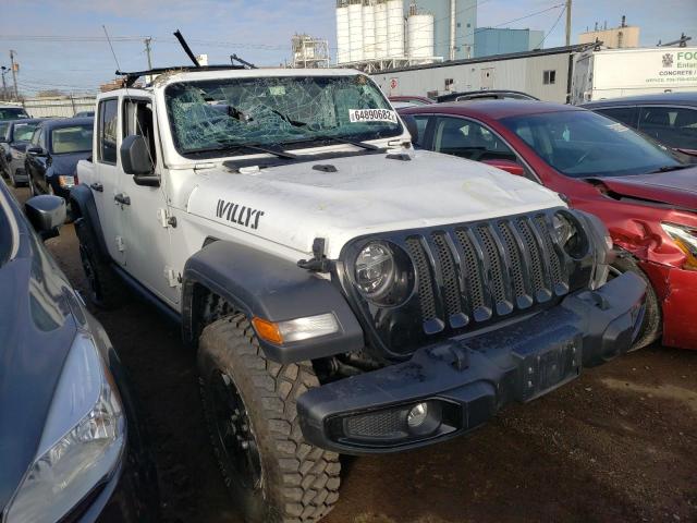 2021 JEEP WRANGLER UNLIMITED SPORT VIN: 1C4HJXDN2MW866283