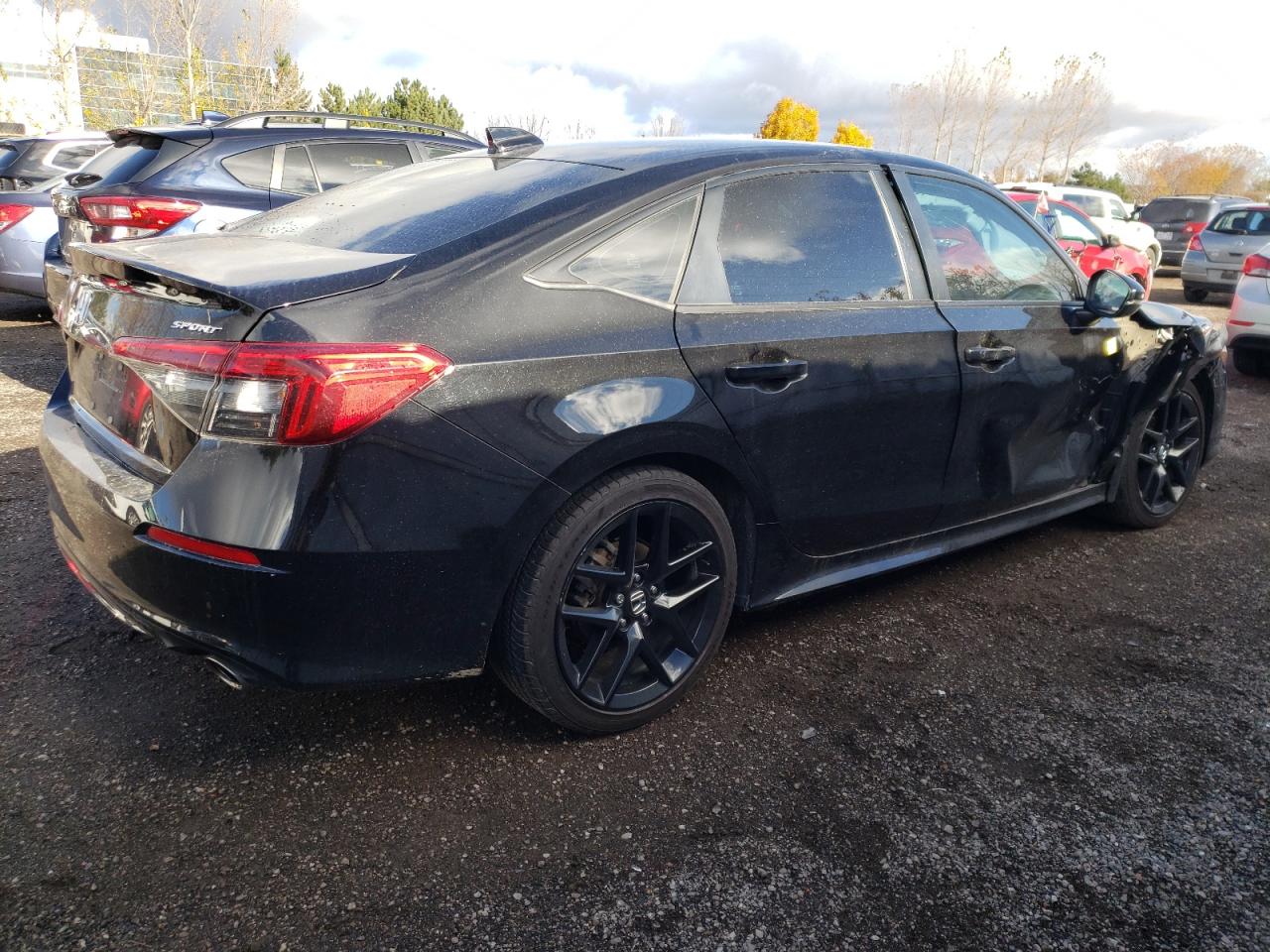 2022 HONDA CIVIC SPORT VIN:2HGFE2F52NH115682