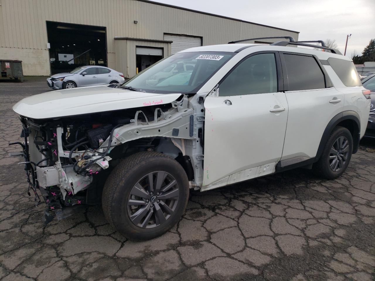 2022 NISSAN PATHFINDER SV VIN:5N1DR3BC3NC248504