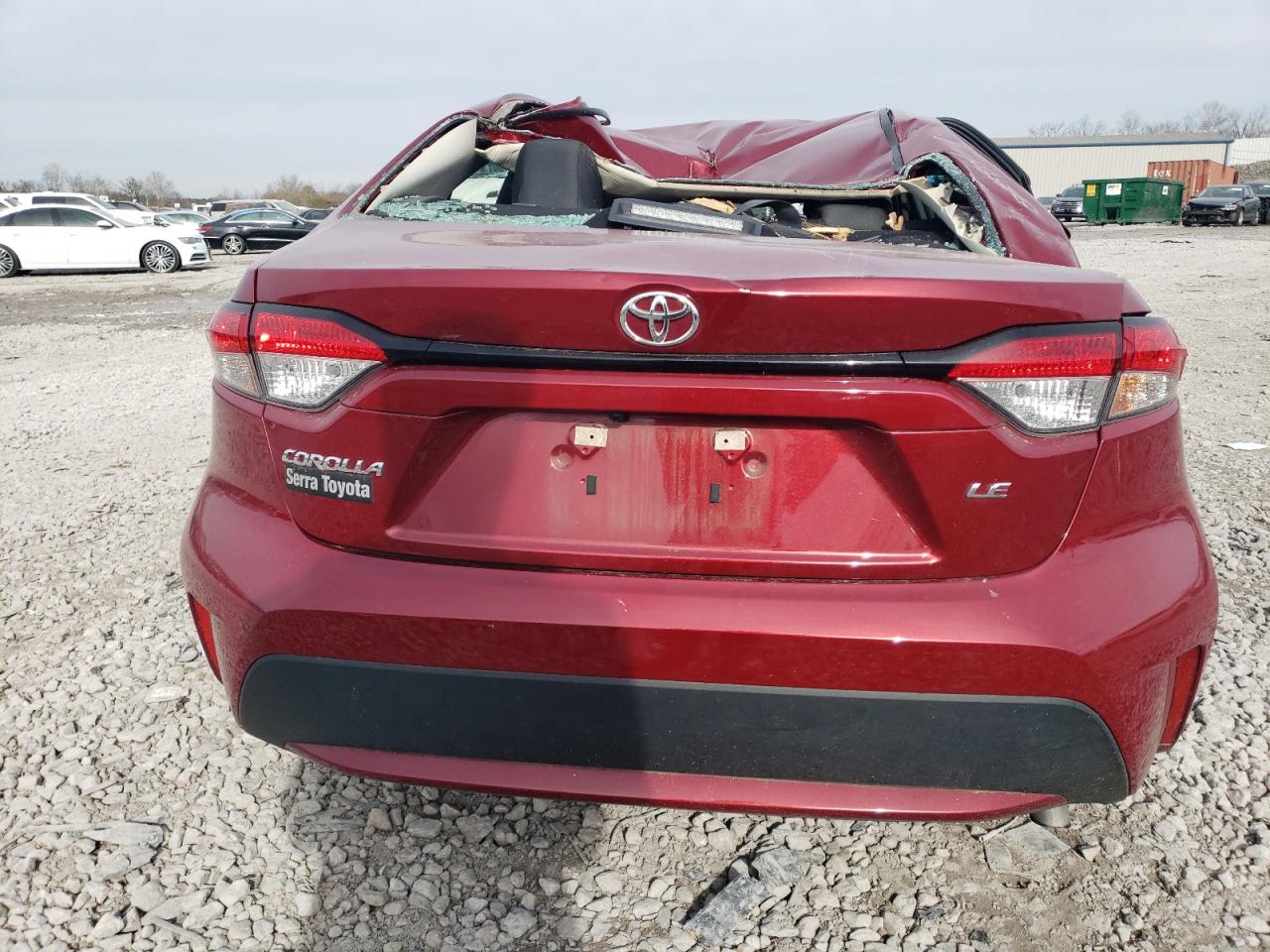 2022 TOYOTA COROLLA LE VIN:5YFEPMAE6NP390361