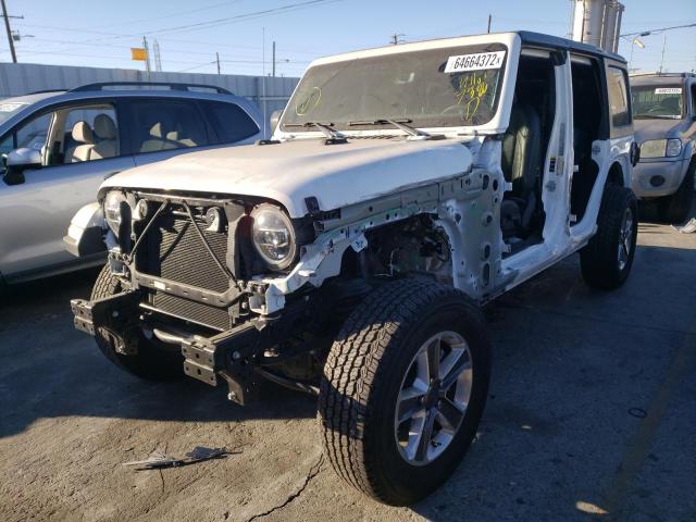 2021 JEEP WRANGLER UNLIMITED SAHARA VIN: 1C4HJXEG7MW787837