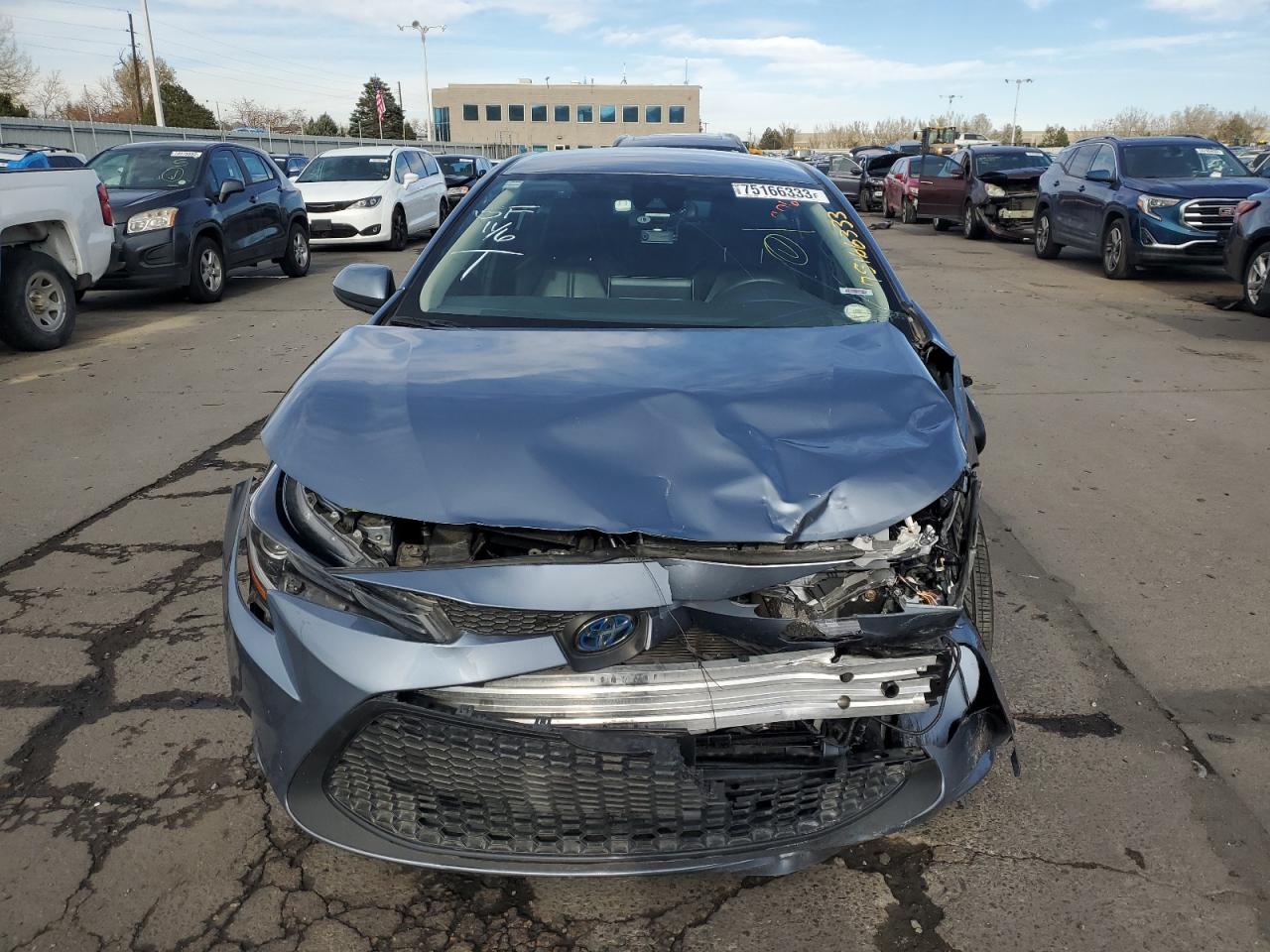 2022 TOYOTA COROLLA LE VIN:JTDEAMDE6NJ046112