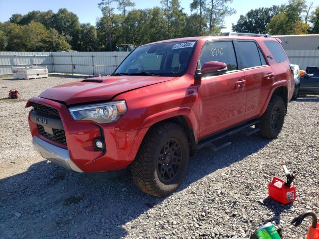 2021 TOYOTA 4RUNNER SR5 PREMIUM VIN: JTERU5JR5M5917283