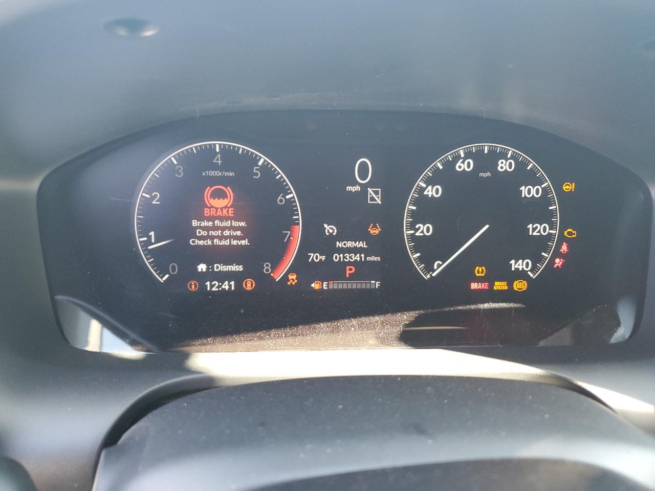 2023 HONDA HR-V SPORT VIN:3CZRZ1H55PM704327