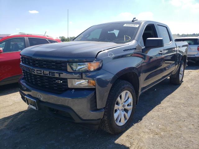 2021 CHEVROLET SILVERADO K1500 CUSTOM VIN: 1GCPYB***********