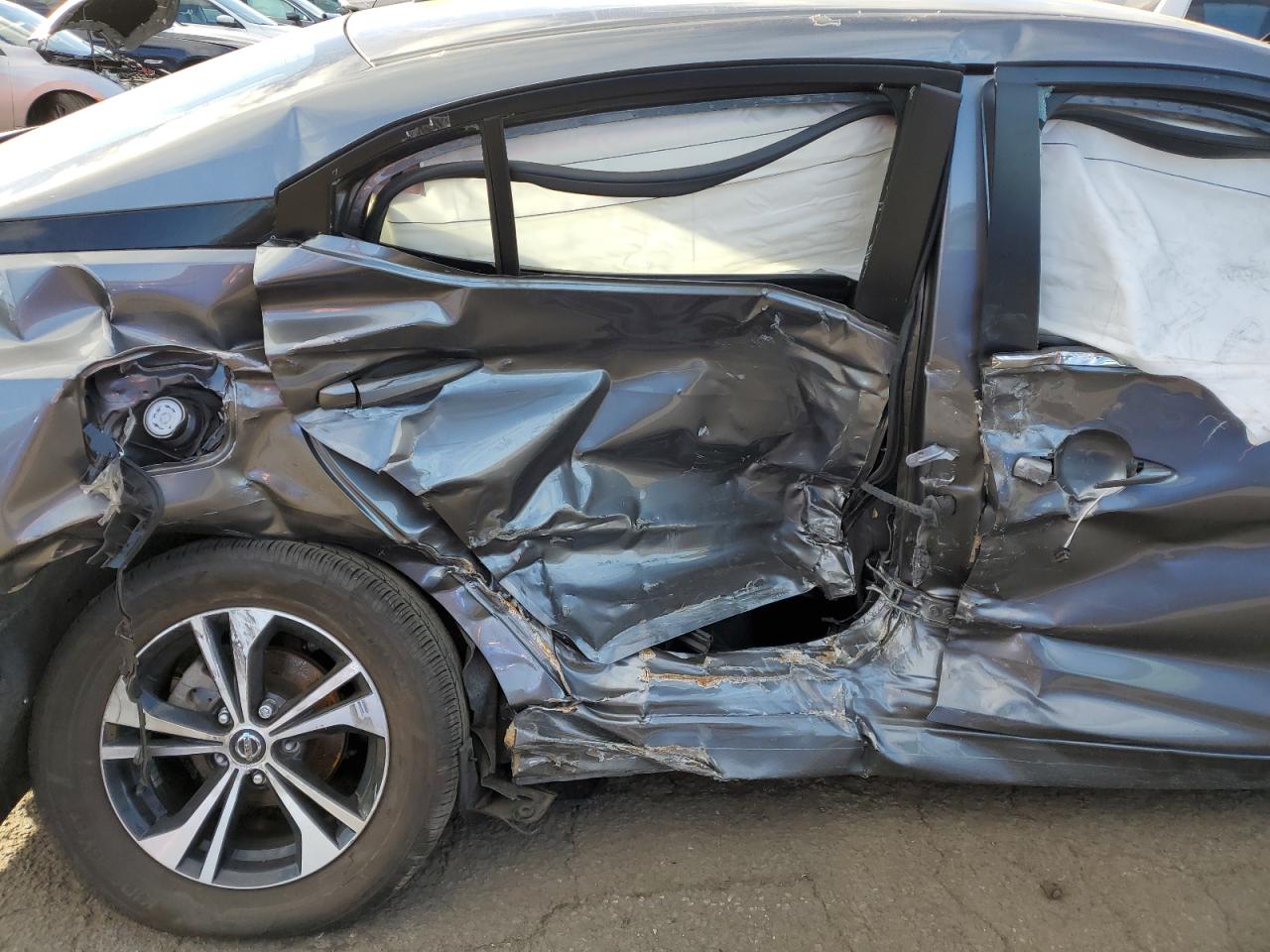 2022 NISSAN SENTRA SV VIN:3N1AB8CV7NY215136