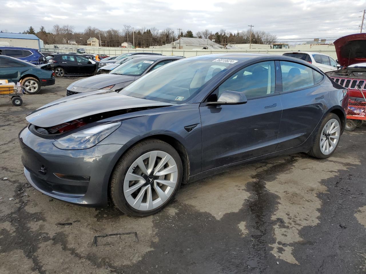 2023 TESLA MODEL 3  VIN:5YJ3E1EA2PF641121