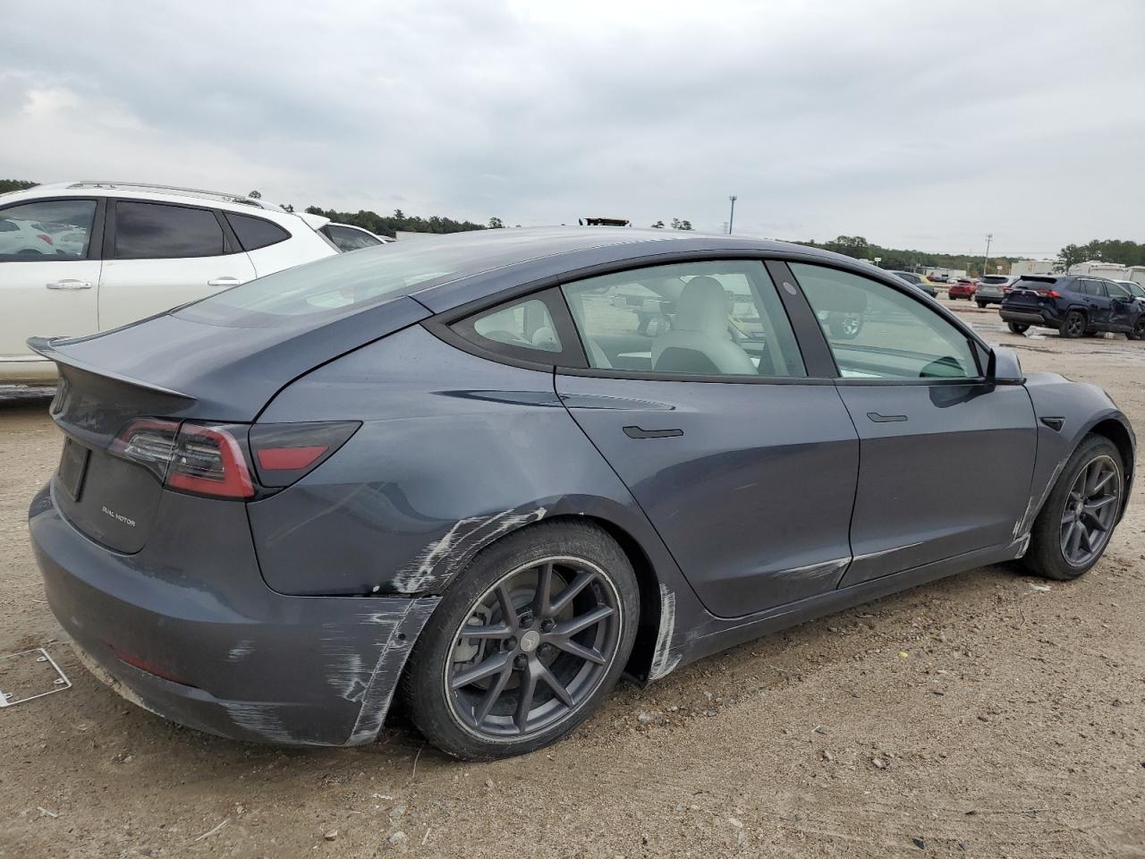 2022 TESLA MODEL 3  VIN:5YJ3E1EB7NF199801