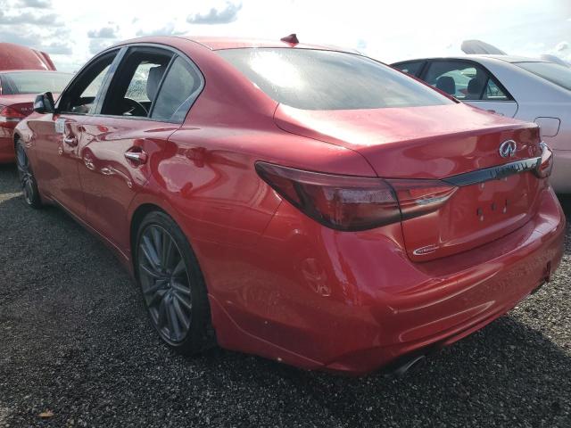 2021 INFINITI Q50 RED SPORT 400 VIN: JN1FV7DPXMM850280