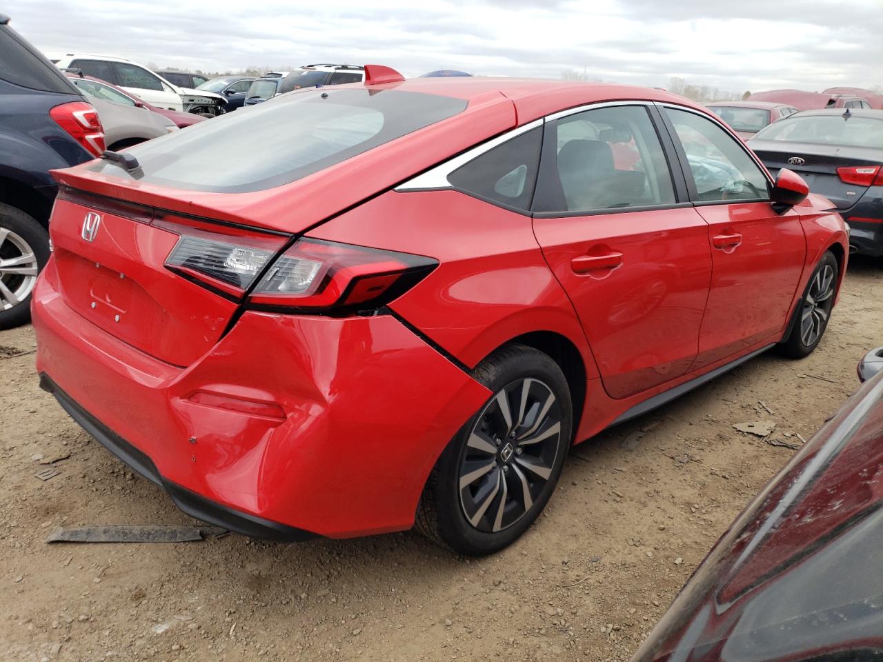 2023 HONDA CIVIC EXL VIN:19XFL1H71PE014175