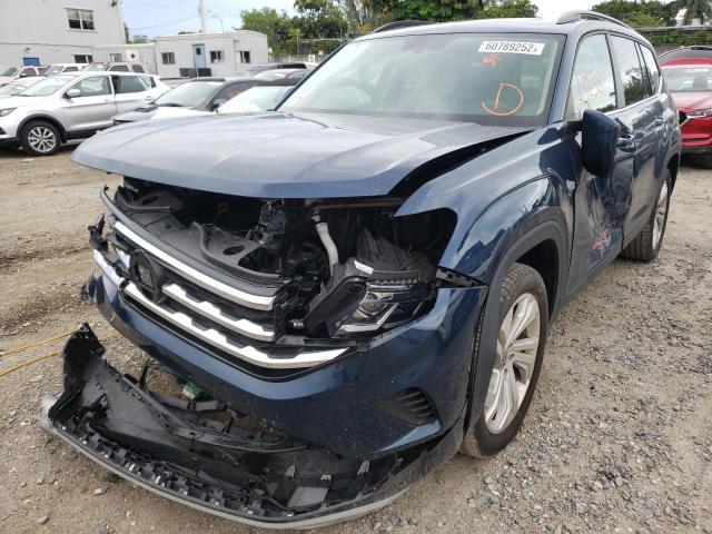 2021 VOLKSWAGEN ATLAS SE VIN: 1V2JR2CA0MC564230