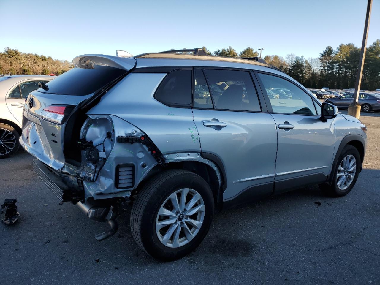 2022 TOYOTA COROLLA CROSS LE VIN:7MUBAABG3NV001529