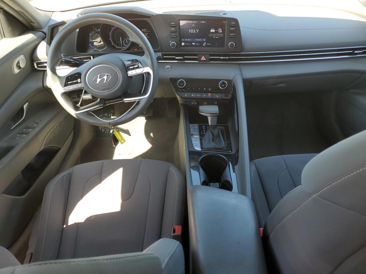 2022 HYUNDAI ELANTRA BLUE VIN:KMHLM4AJ3NU014843