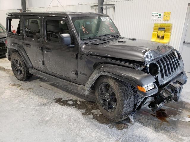 2021 JEEP WRANGLER UNLIMITED SAHARA VIN: 1C4HJXEN4MW764076