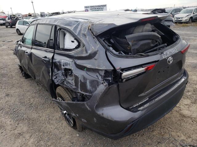 2021 TOYOTA HIGHLANDER XLE VIN: 5TDGZRBH8MS119588