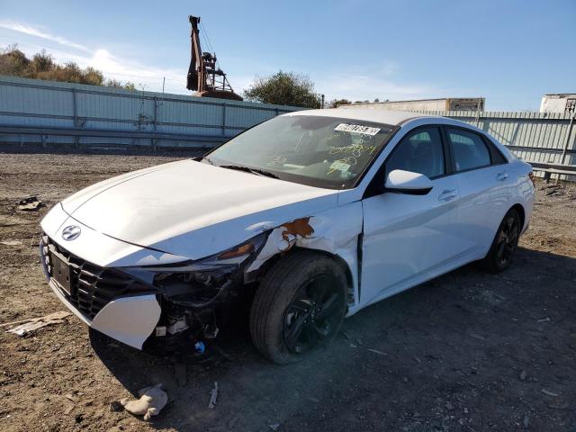 2021 HYUNDAI ELANTRA SEL VIN: 5NPLM4AG4MH003934