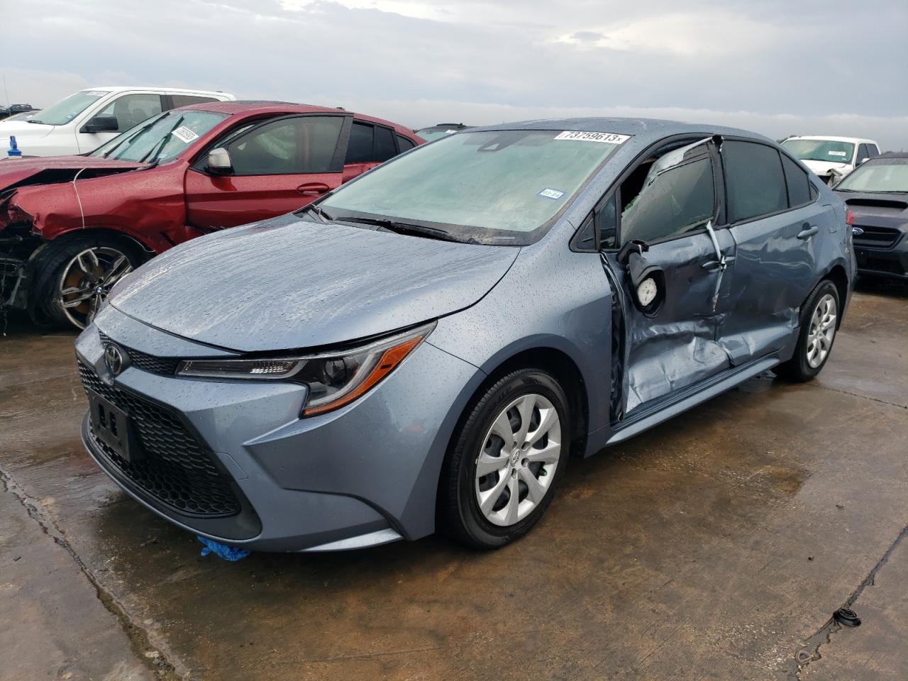 2022 TOYOTA COROLLA LE VIN:JTDEPMAE1NJ218145