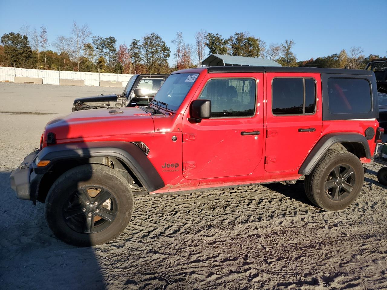 2022 JEEP WRANGLER UNLIMITED SPORT VIN:1C4HJXDN8NW126190