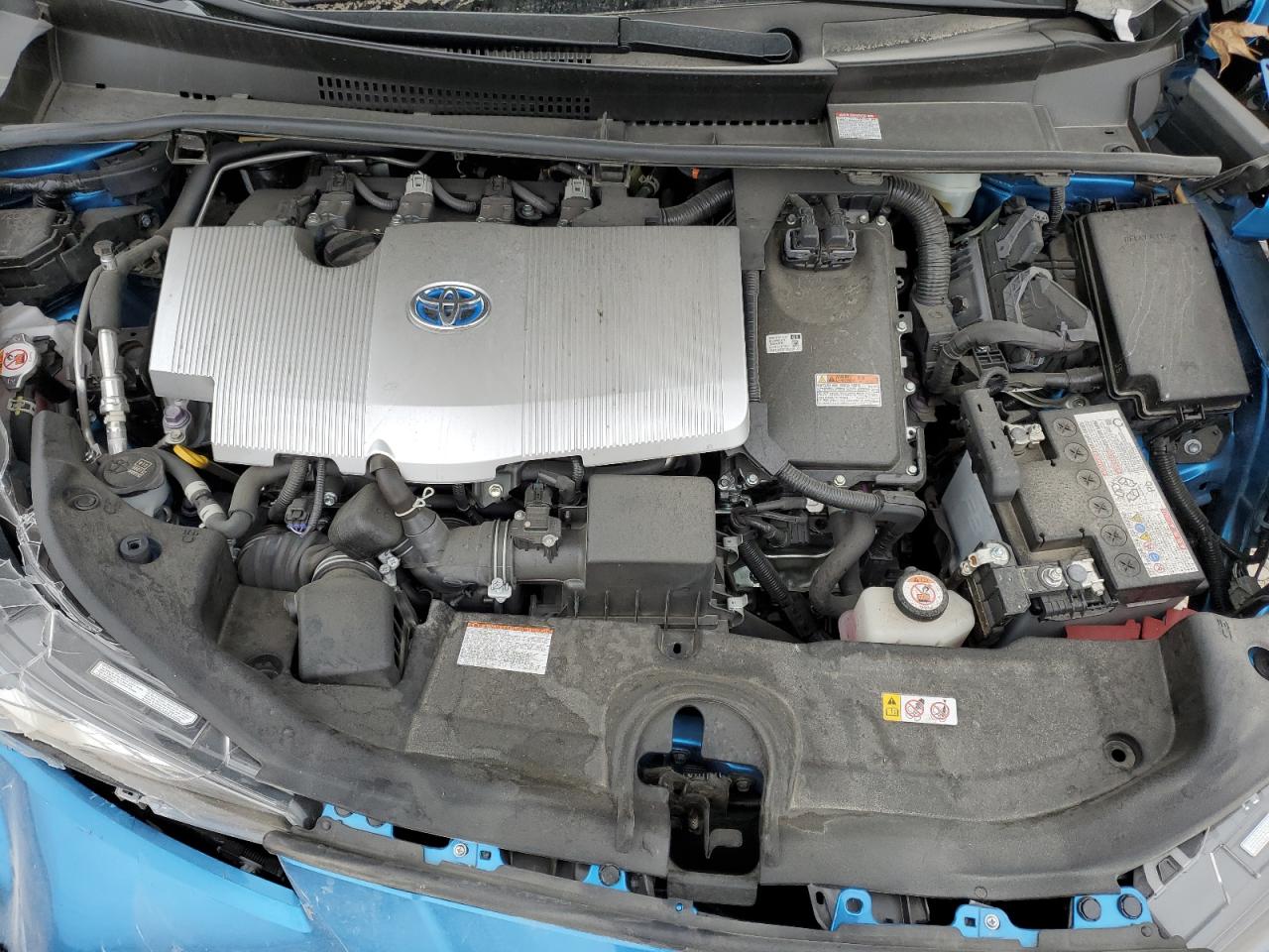 2022 TOYOTA PRIUS NIGHT SHADE VIN:JTDKAMFU0N3153314