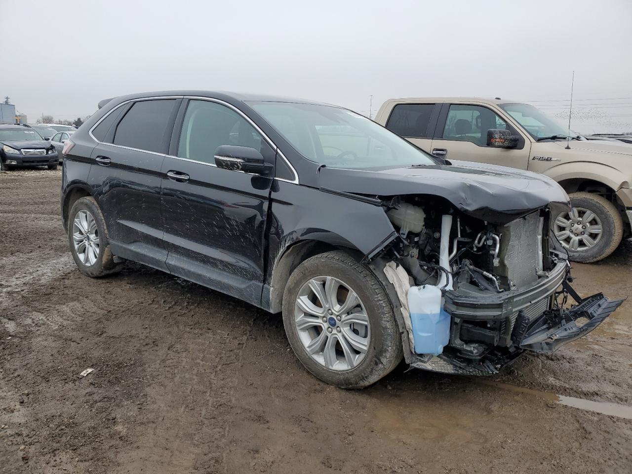 2022 FORD EDGE TITANIUM VIN:2FMPK4K96NBA55792