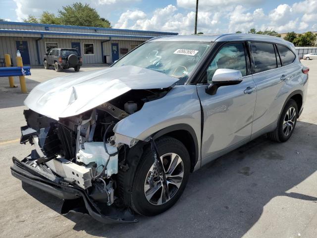 2021 TOYOTA HIGHLANDER XLE VIN: 5TDGZRAH7MS041385